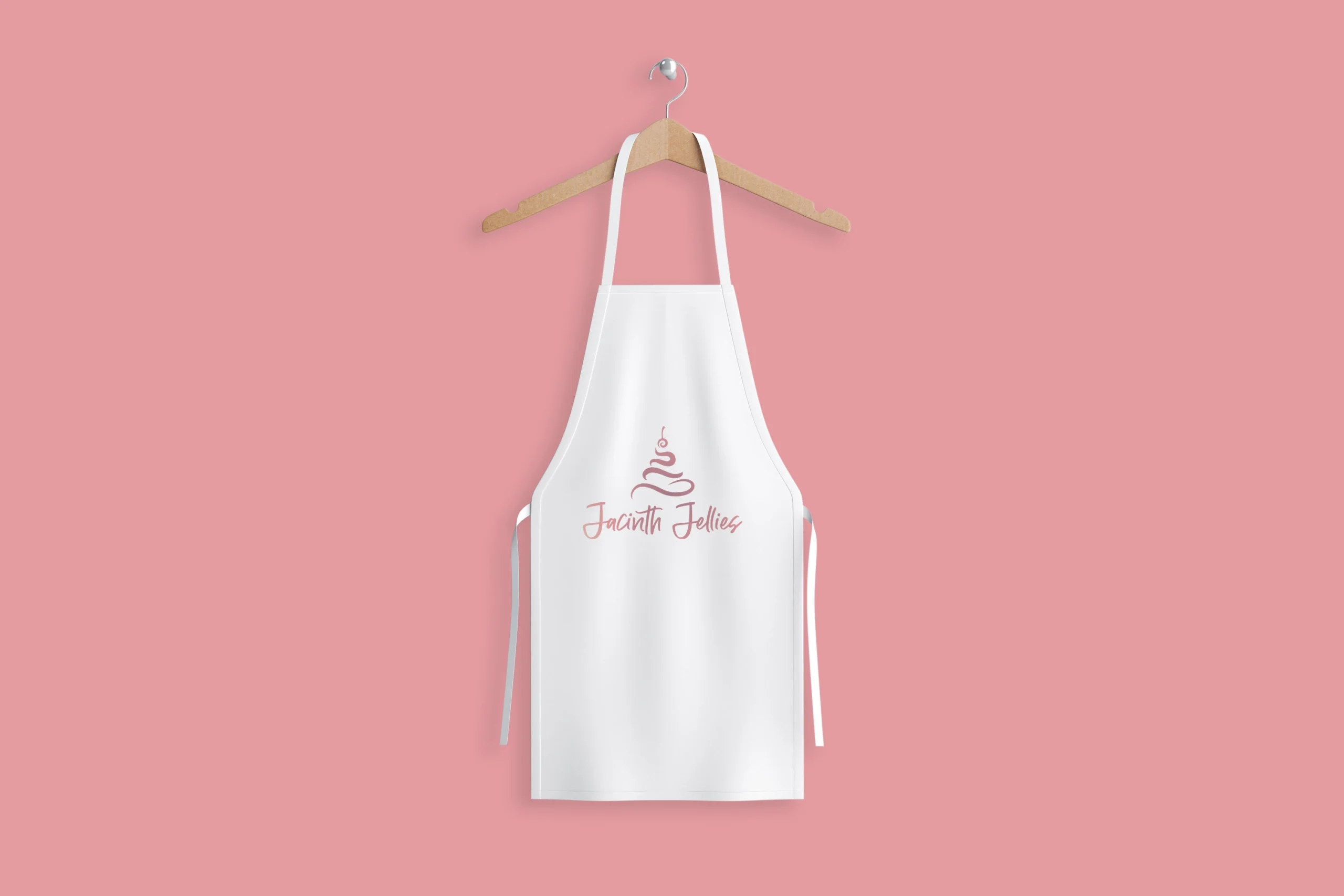 jacinth jellies Flyer apron Mockup